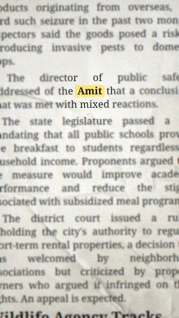 Animasi dari frasa “Amit”