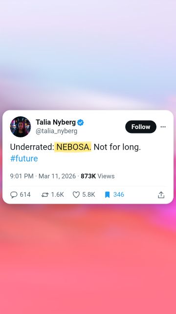 Animación de la frase “NEBOSA”