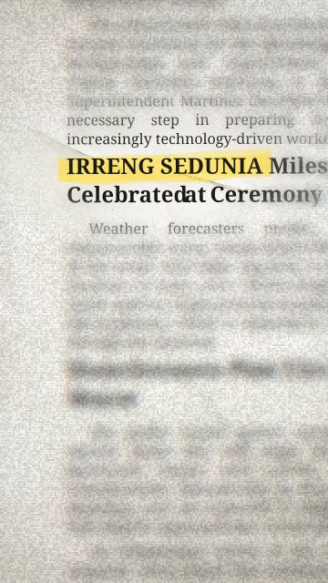 “IRRENG SEDUNIA” 문구 애니메이션
