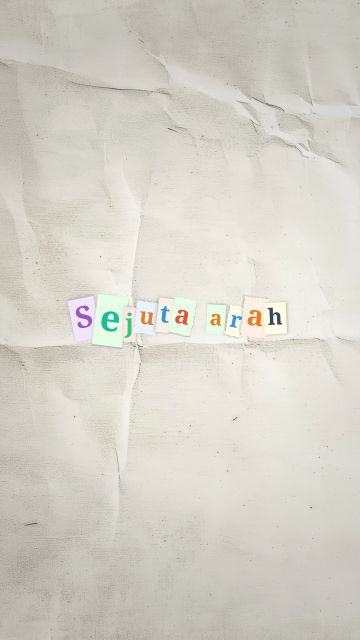 “Sejuta arah” वाक्यांश का एनिमेशन